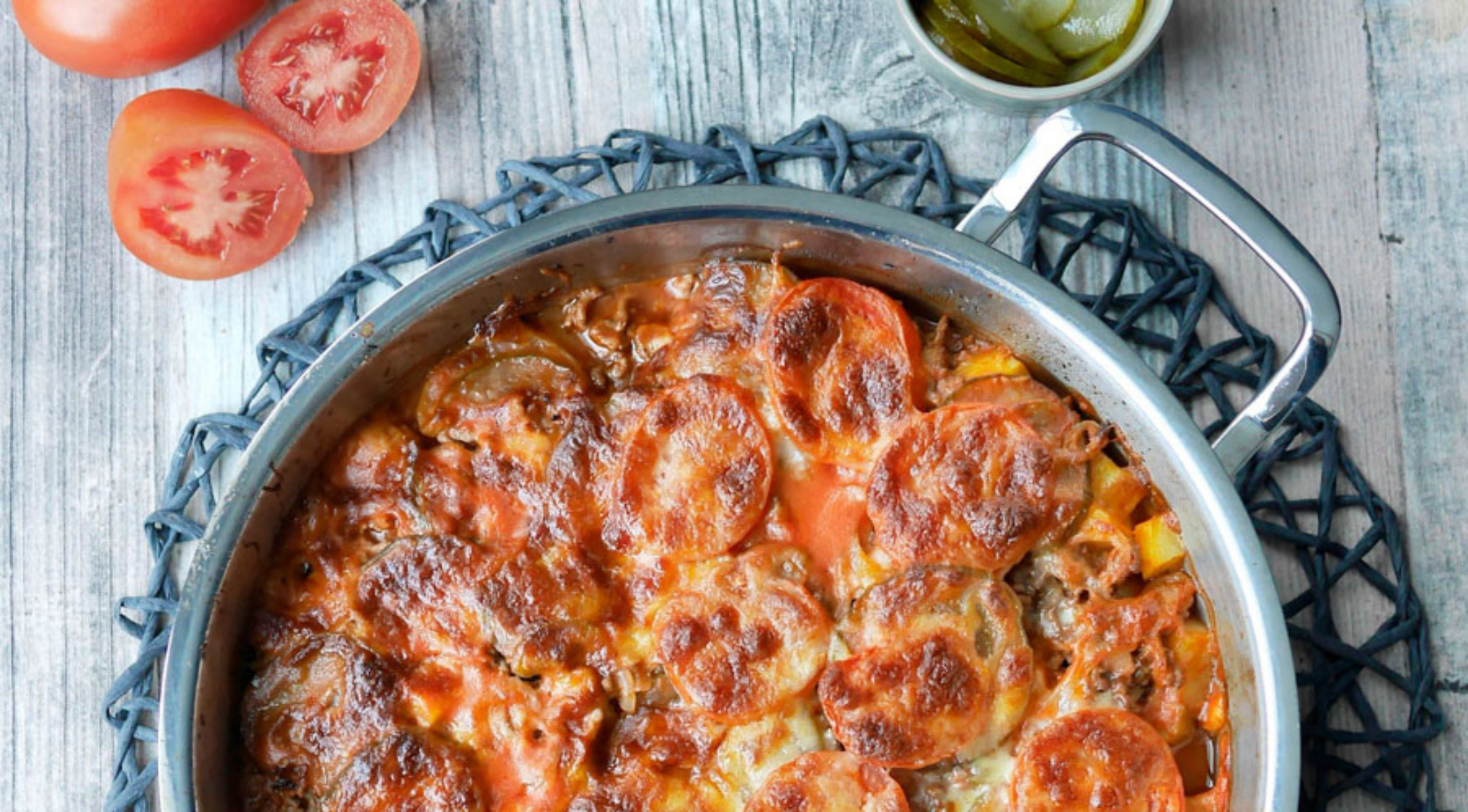 Cheeseburger-Kartoffel-Auflauf