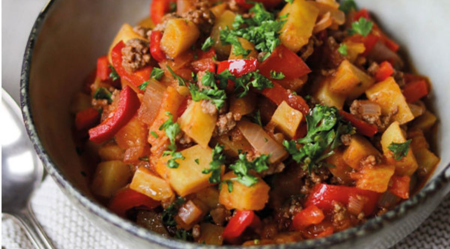 Paprika-Kartoffel-Topf