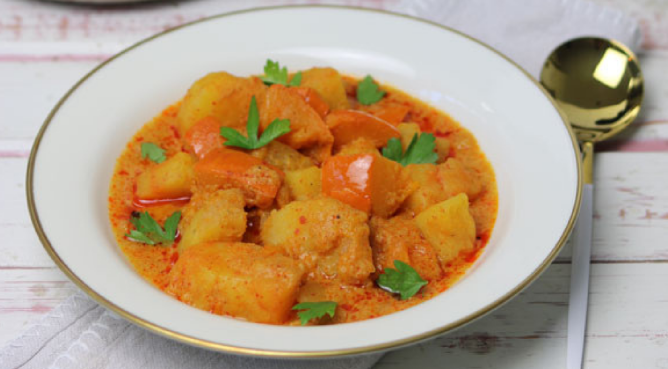 Kartoffel Kürbis Curry