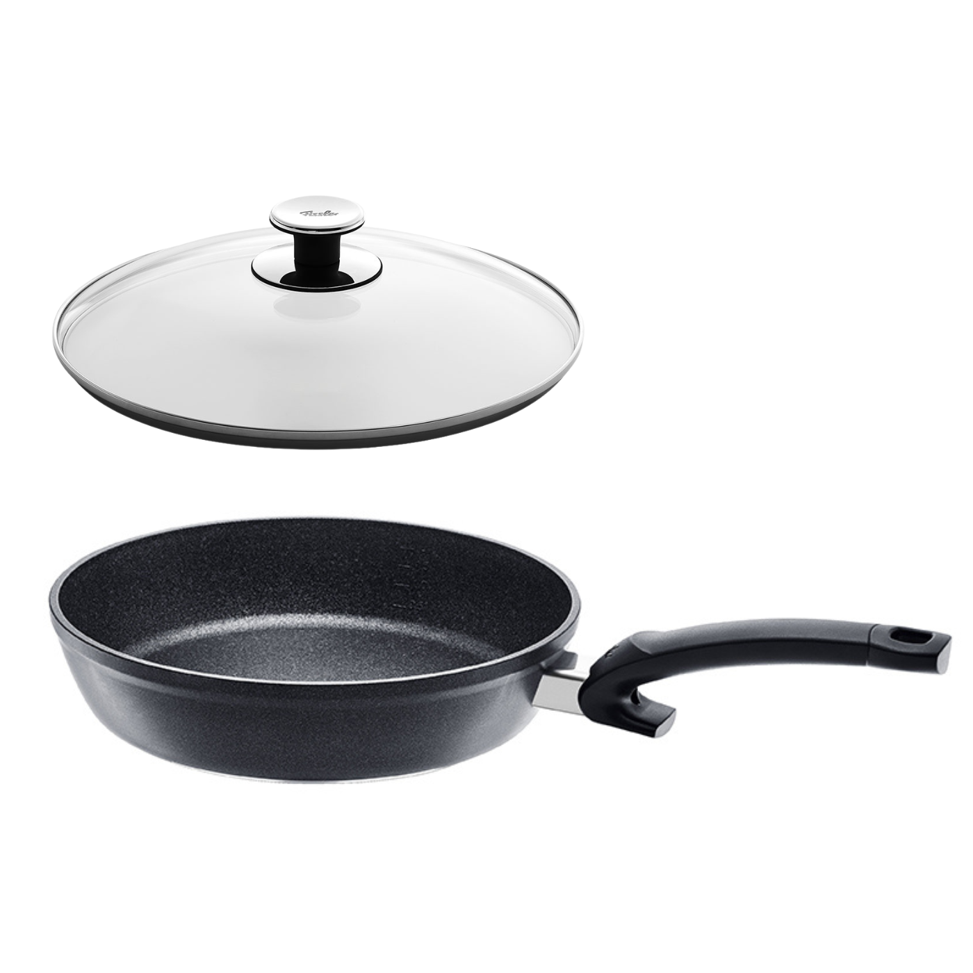 Adamant® Comfort 24cm frying pan with glass lid