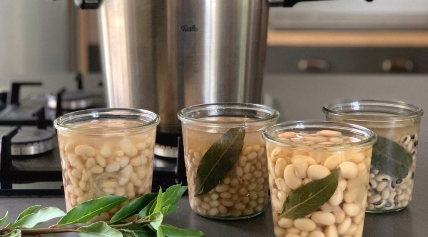 Bohnen kochen im Schnellkochtopf