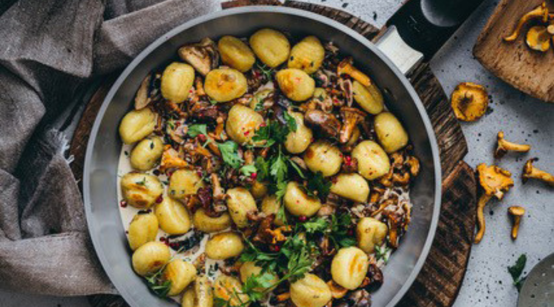 Gnocchi Pilzpfanne