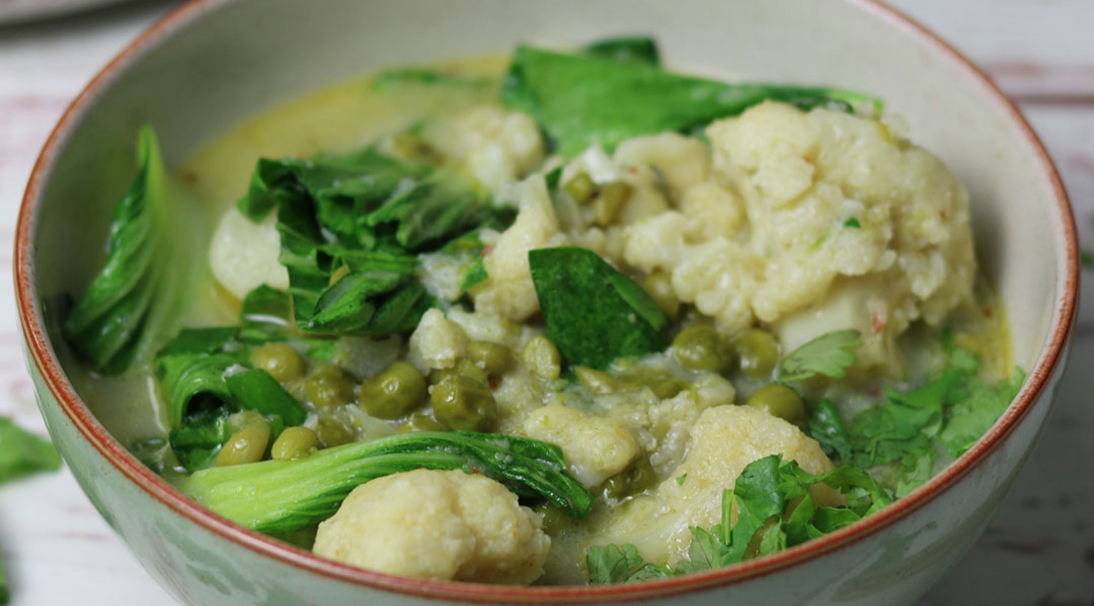 Grünes Gemüse Curry (Low Carb)