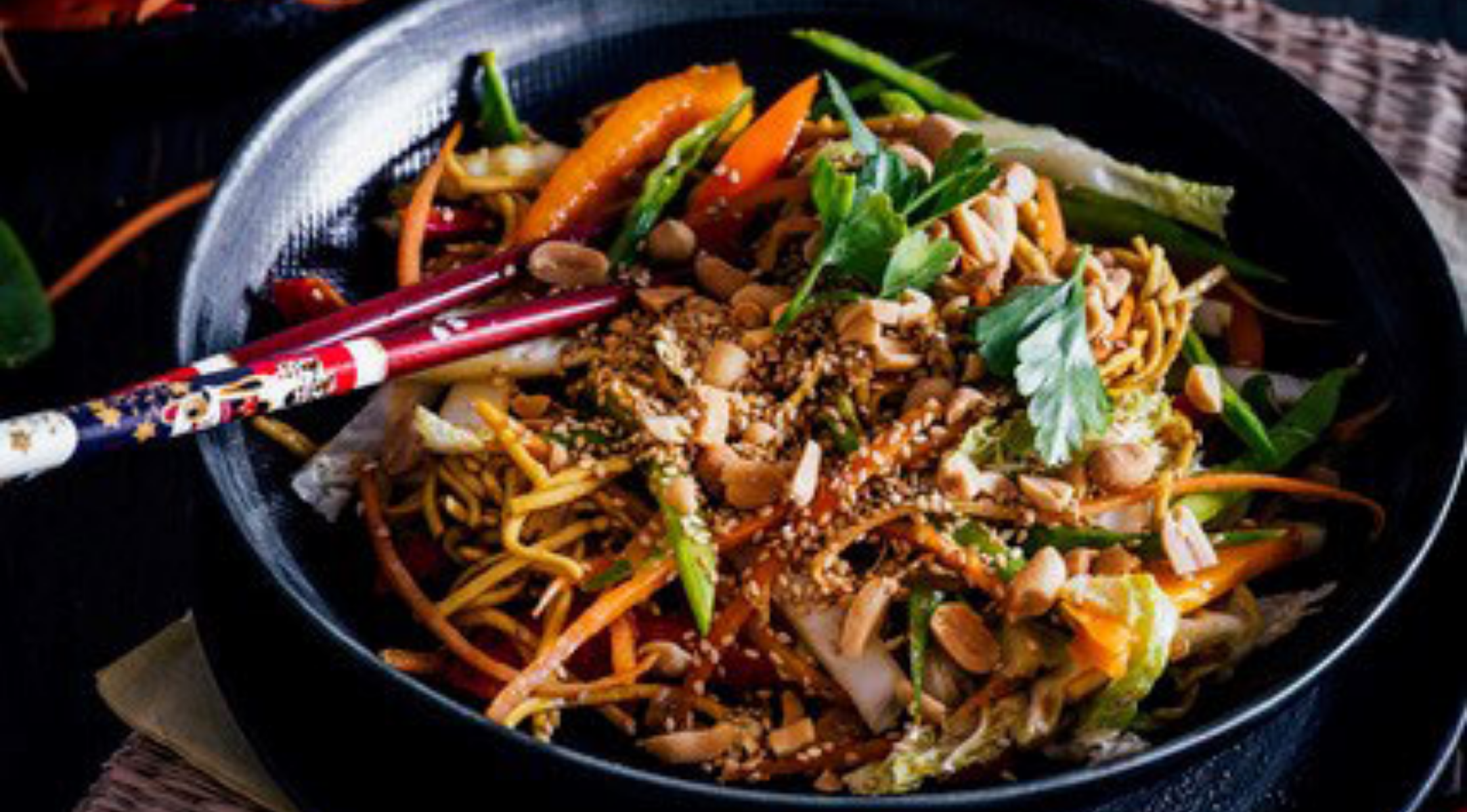 Knusper Asia Nudelsalat