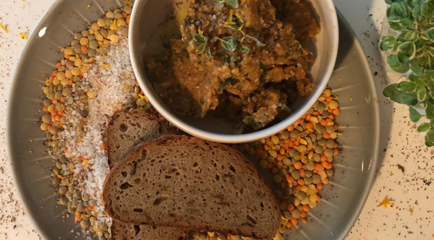 Puy-Linsen-Aufstrich mit Estragon