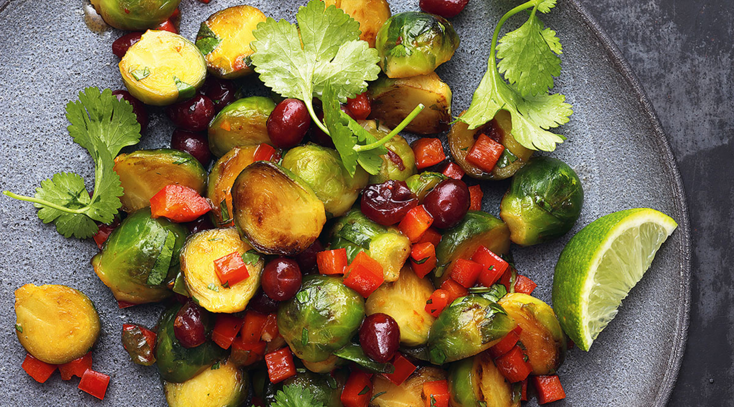 Rosenkohlsalat Asia Style