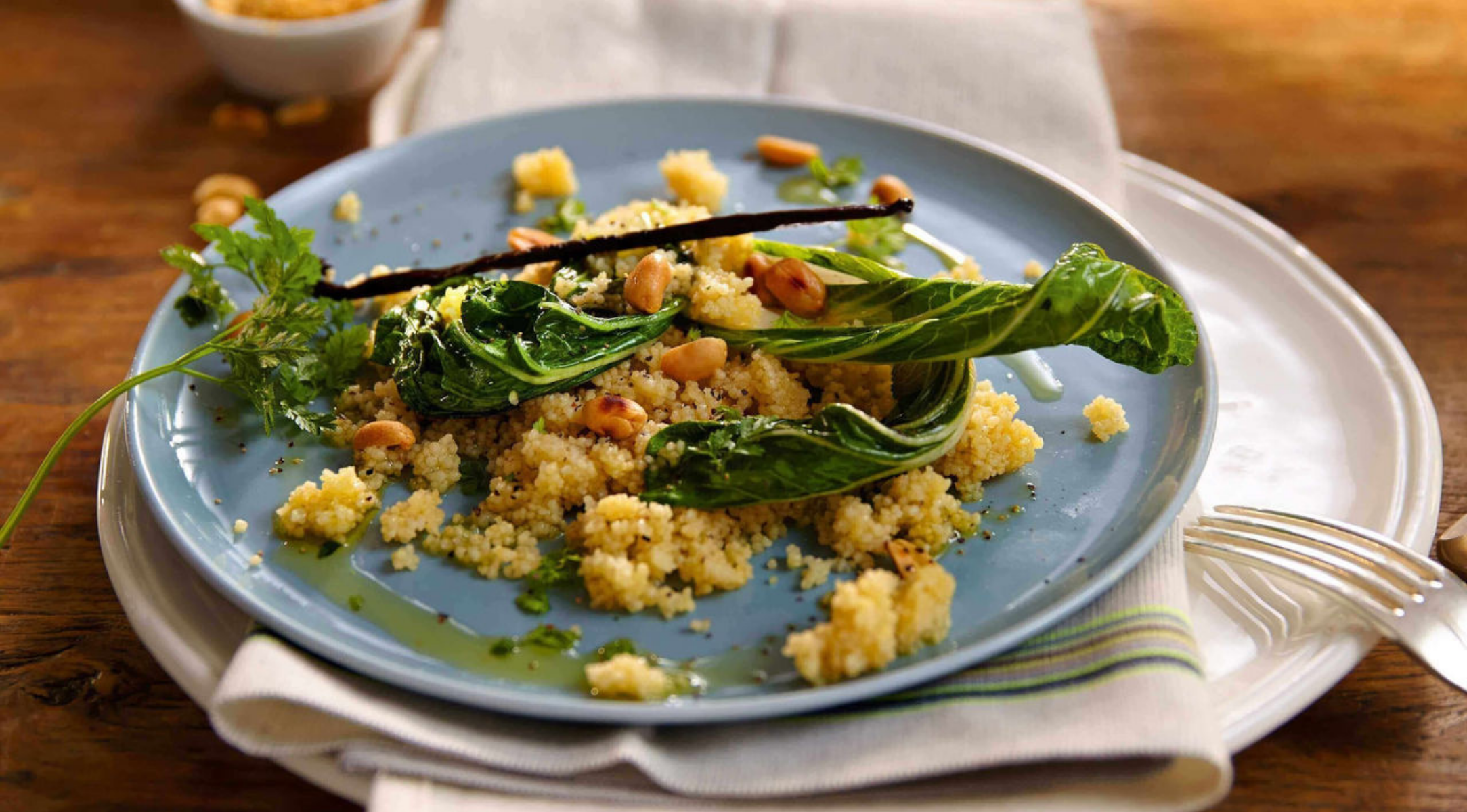 Schnell & einfach: Pak Choi mit Couscous